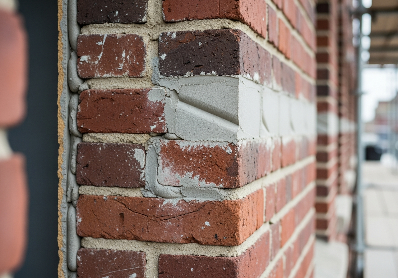 Commercial facade restoration project