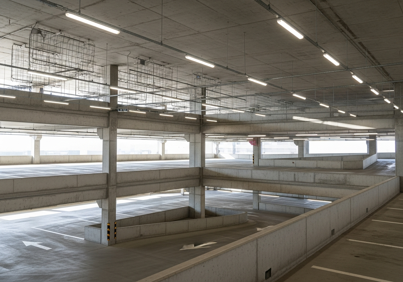 Parking garage structural repair