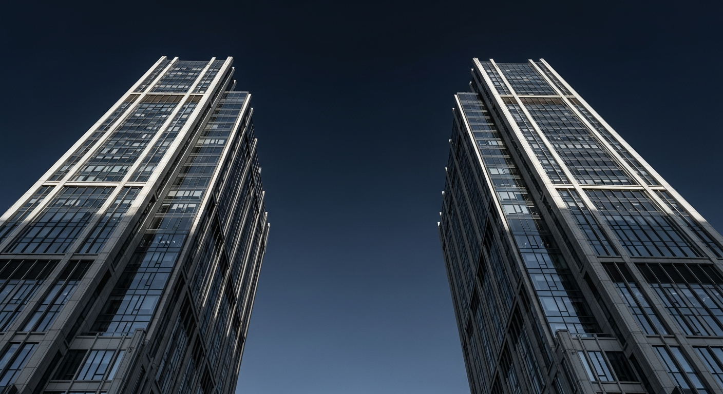 Commercial high-rise exterior